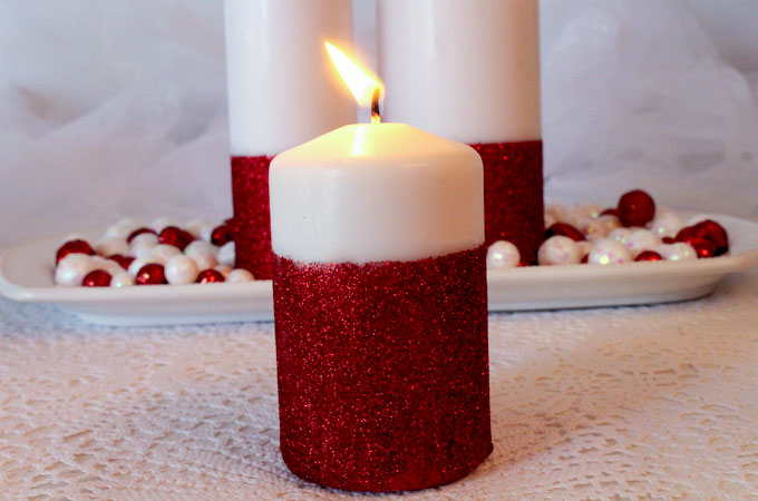 Velas de Glitter